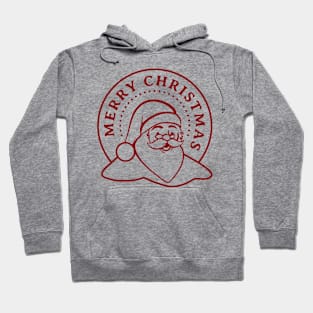 Merry Christmas Happy Santa Claus Hoodie